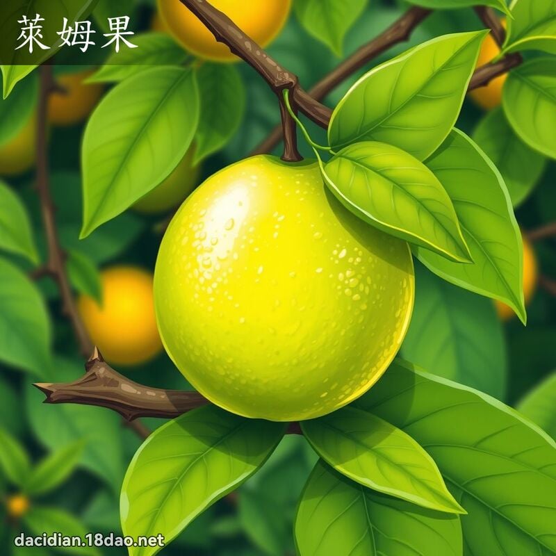 萊姆果 - 國語大辭典配圖