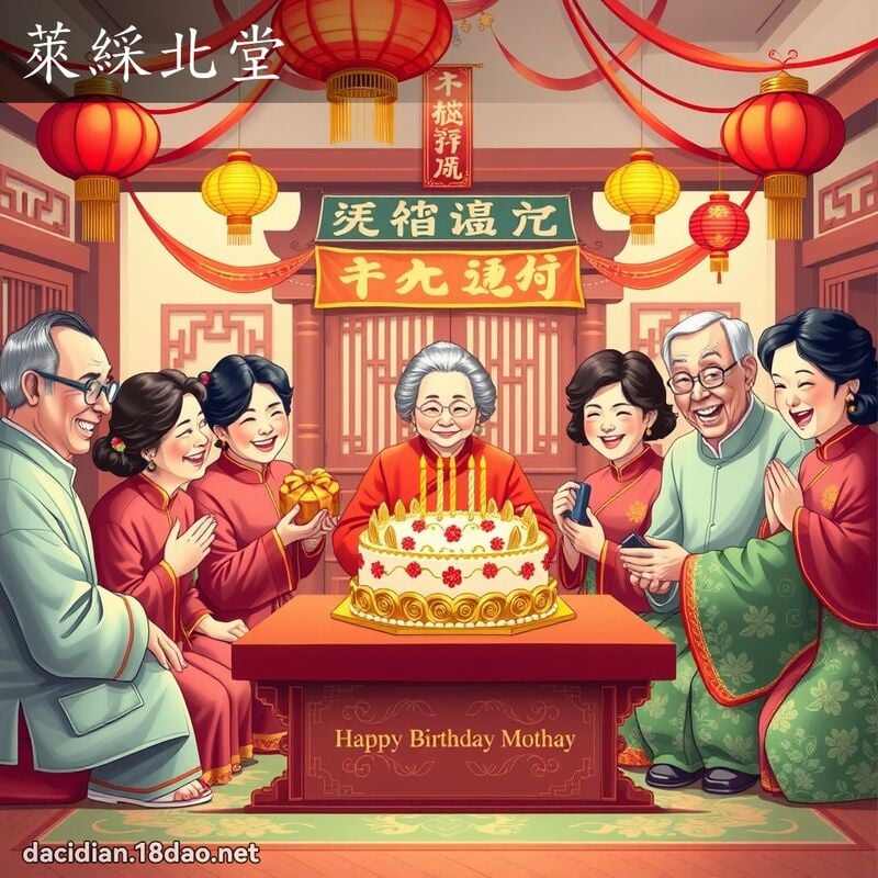 萊綵北堂 - 國語大辭典配圖