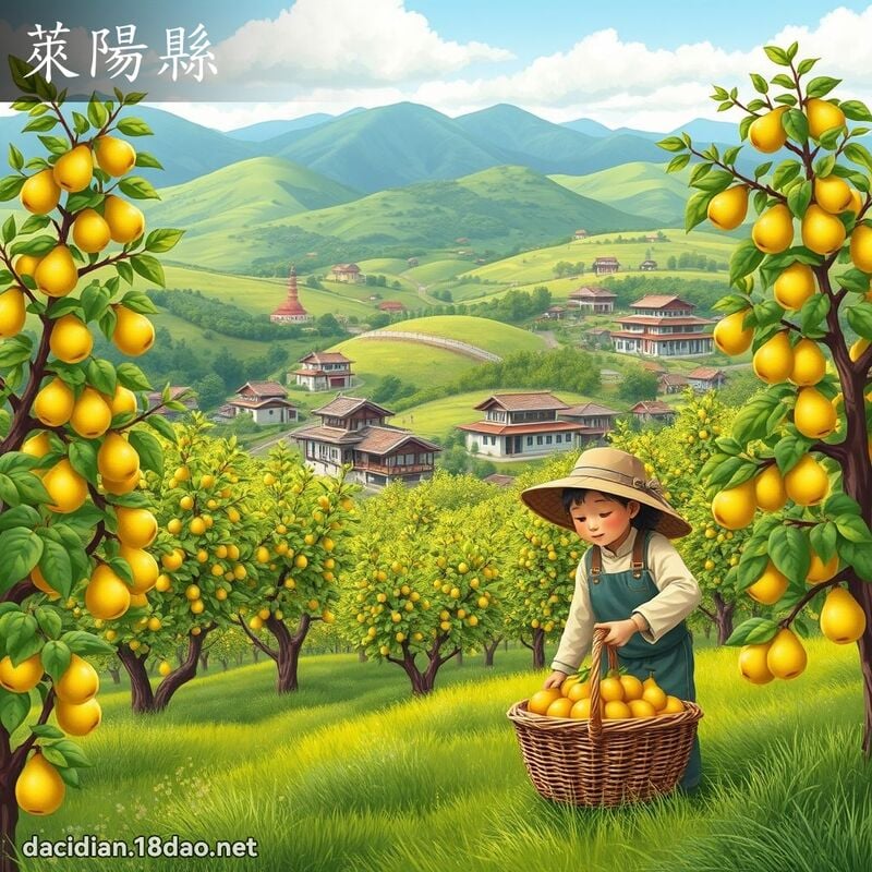 莱阳县 - 国语大辞典配图