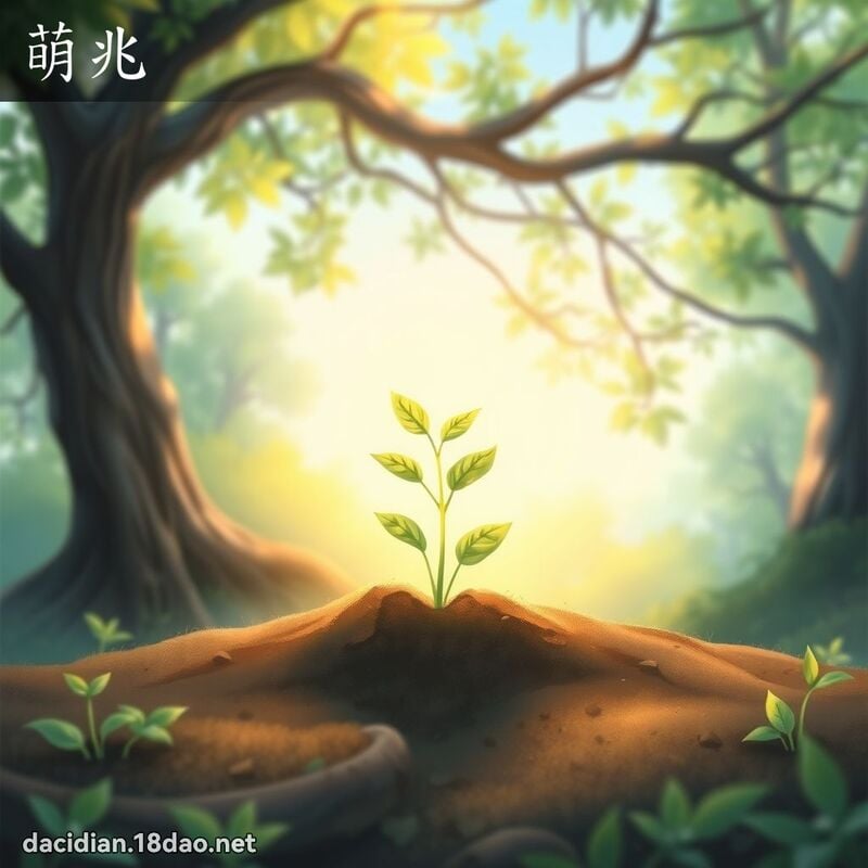 萌兆 - 国语大辞典配图