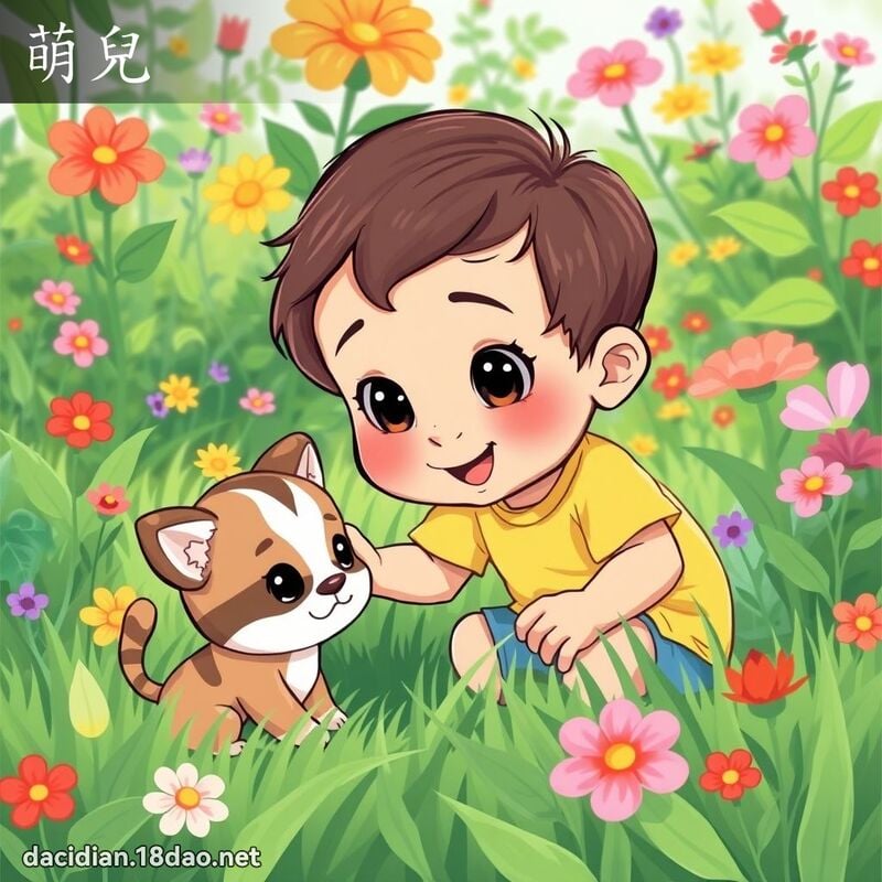 萌兒 - 國語大辭典配圖