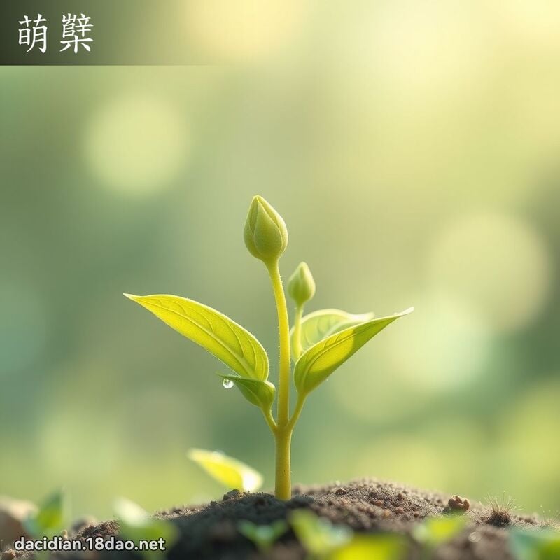 萌櫱 - 国语大辞典配图