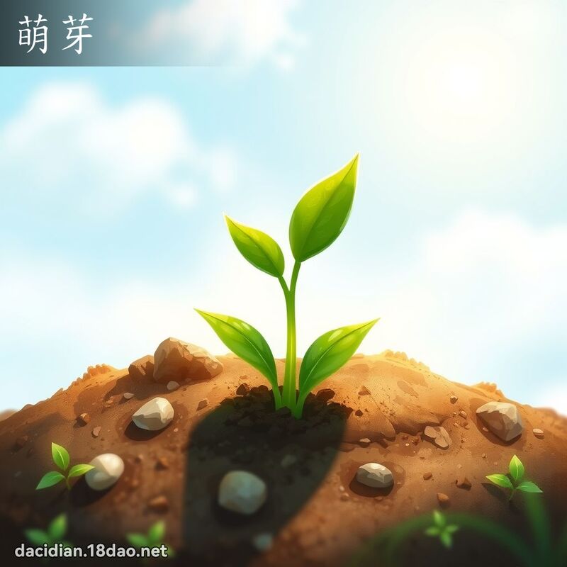 萌芽 - 国语大辞典配图