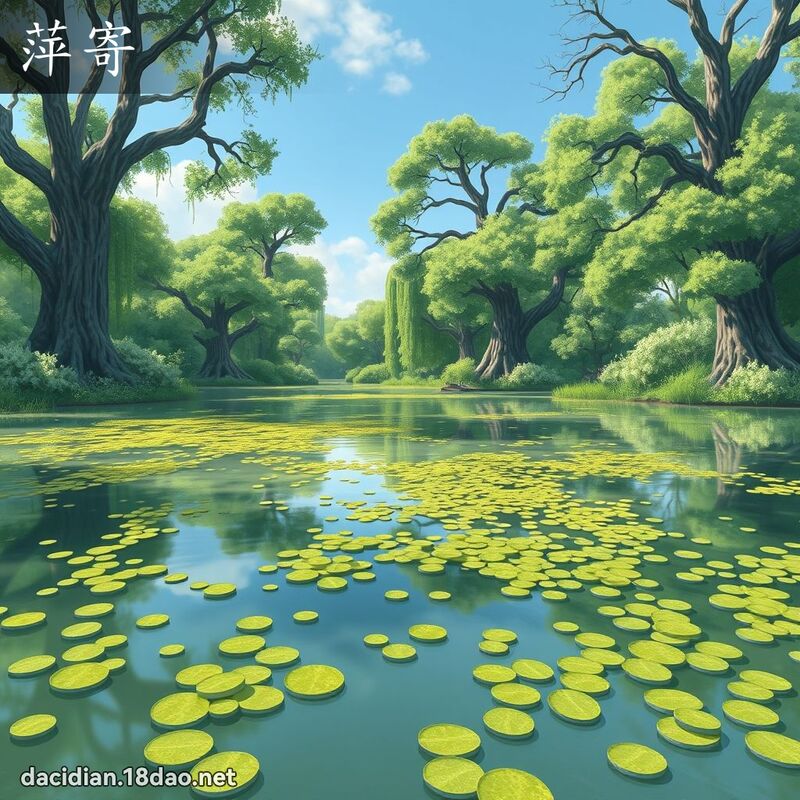 萍寄 - 国语大辞典配图