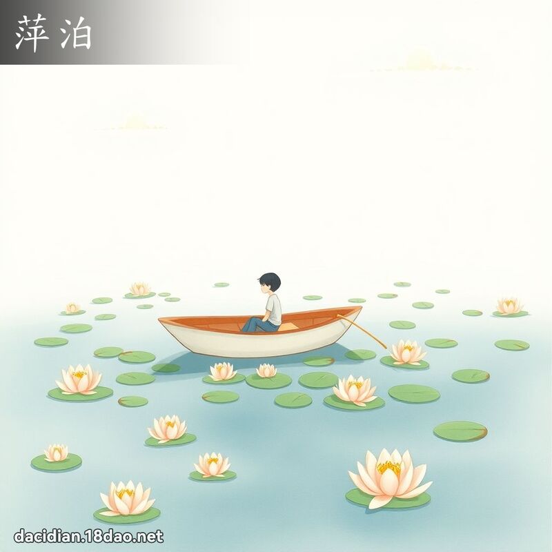 萍泊 - 國語大辭典配圖