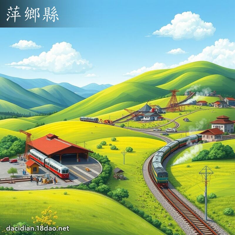 萍乡县 - 国语大辞典配图