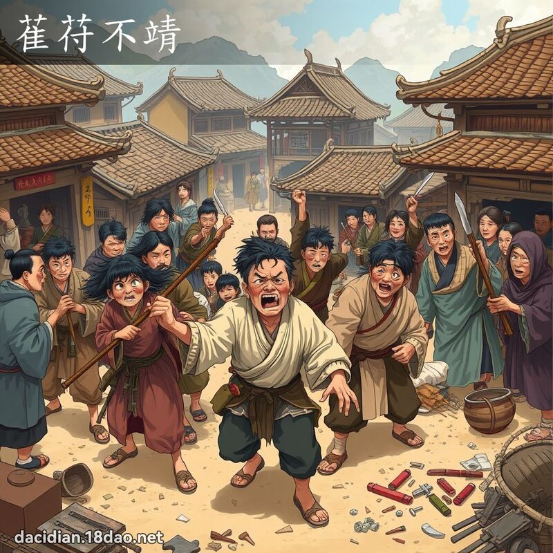 萑苻不靖 - 国语大辞典配图