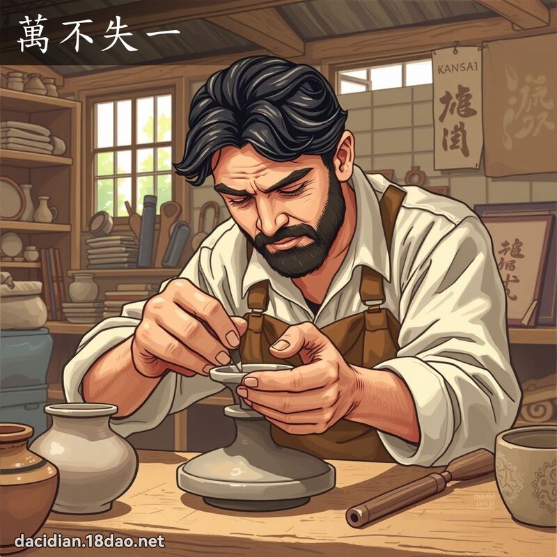 萬不失一 - 國語大辭典配圖