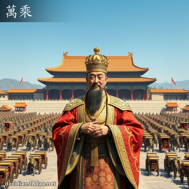 萬乘 - 國語大辭典配圖