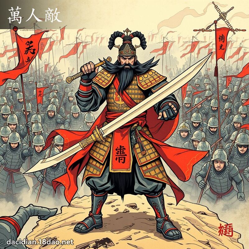萬人敵 - 國語大辭典配圖