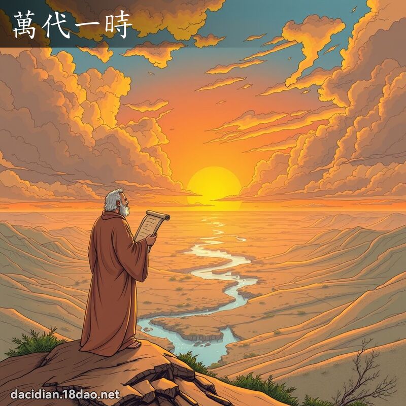 万代一时 - 国语大辞典配图