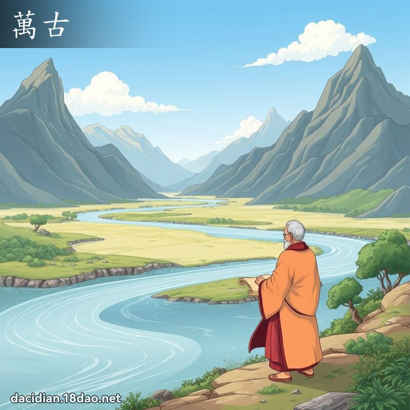 万古 - 国语大辞典配图