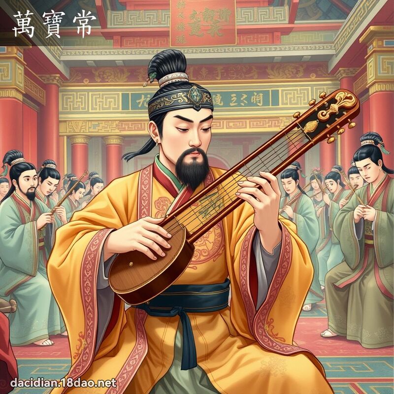 万宝常 - 国语大辞典配图