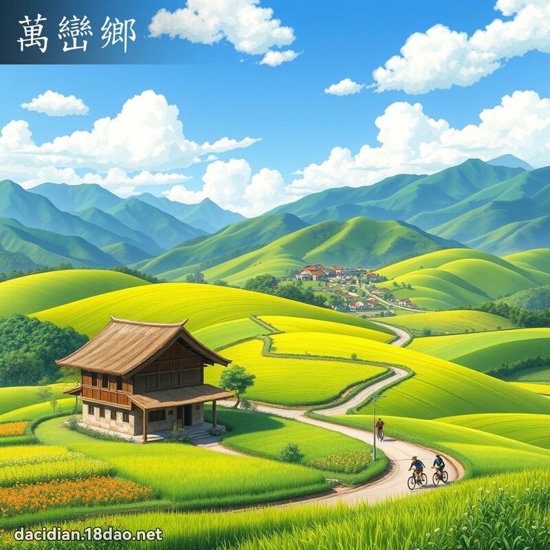 万峦乡 - 国语大辞典配图