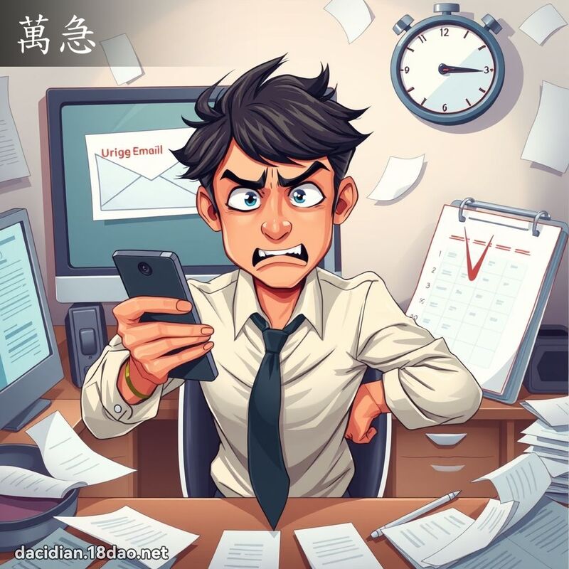 万急 - 国语大辞典配图