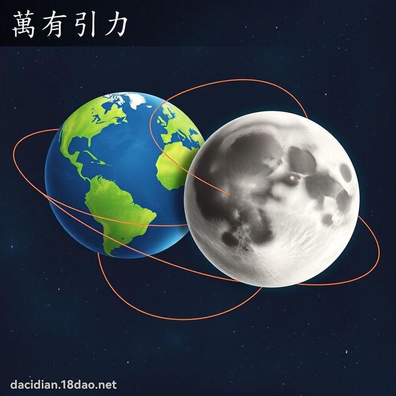 萬有引力 - 國語大辭典配圖