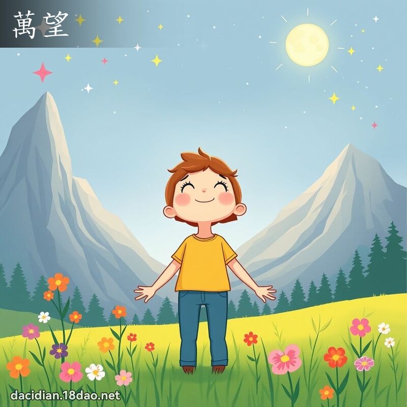 萬望 - 國語大辭典配圖