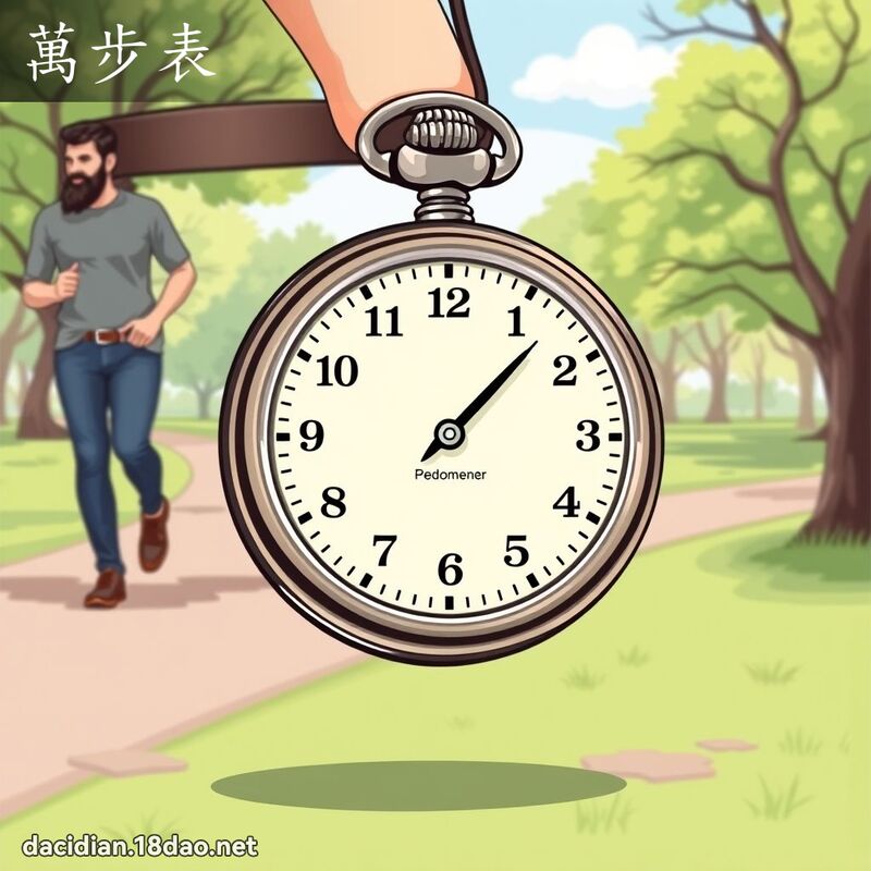萬步表 - 國語大辭典配圖