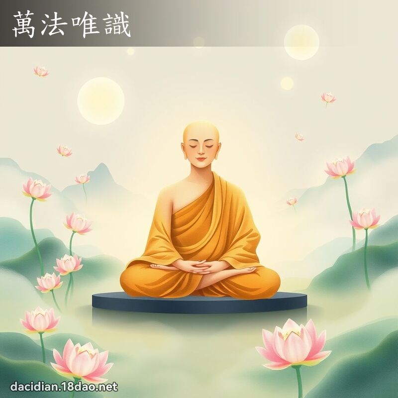 万法唯识 - 国语大辞典配图