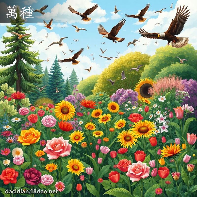 萬種 - 國語大辭典配圖