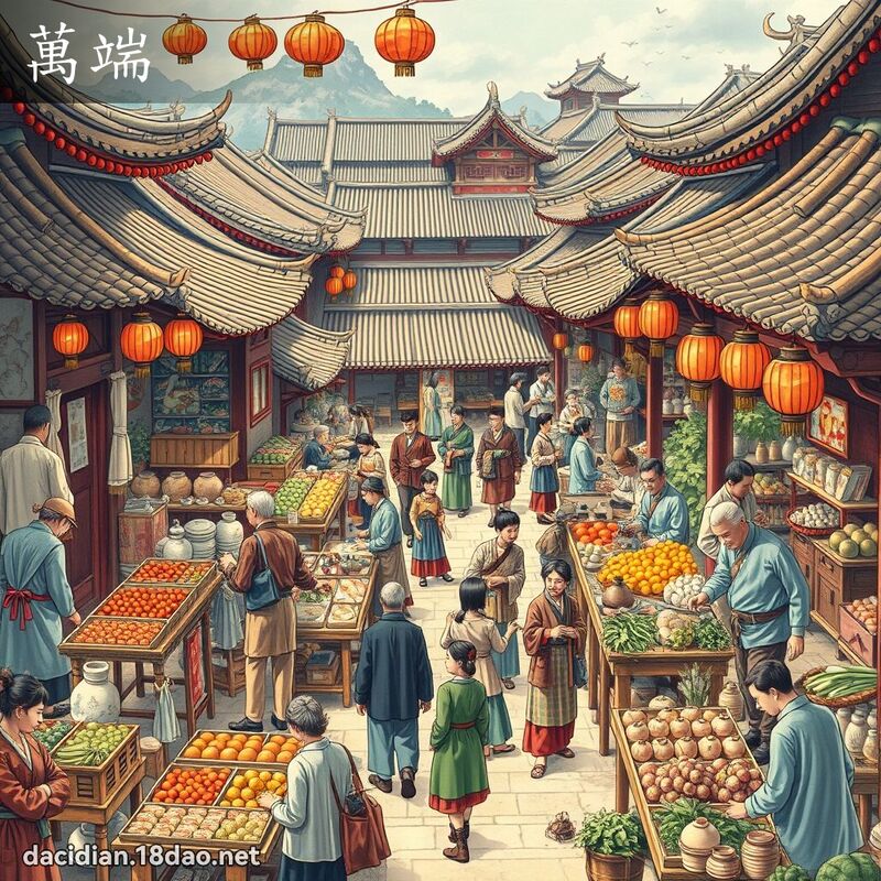 万端 - 国语大辞典配图