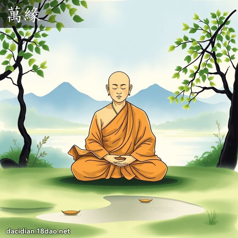 萬緣 - 國語大辭典配圖