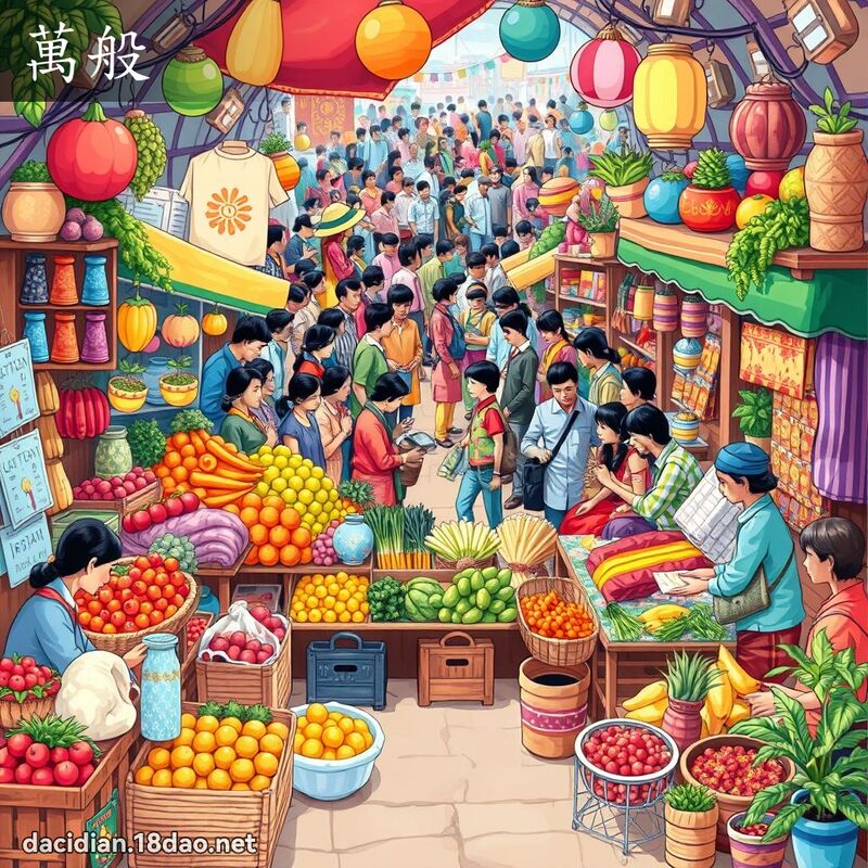 萬般 - 國語大辭典配圖