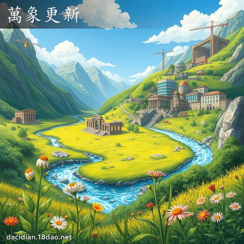 萬象更新 - 國語大辭典配圖