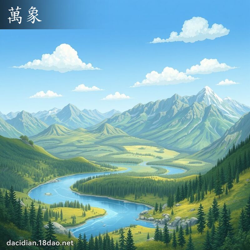 萬象 - 國語大辭典配圖
