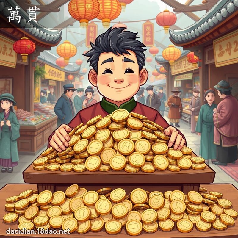 万贯 - 国语大辞典配图