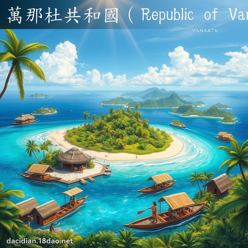 万那杜共和国（Republic of Vanuatu) - 国语大辞典配图