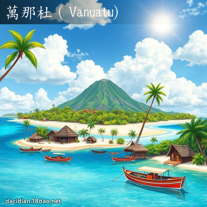 万那杜（Vanuatu) - 国语大辞典配图