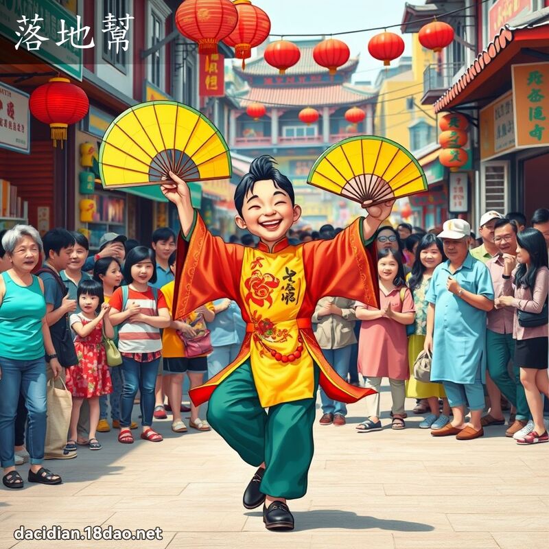 落地幫 - 國語大辭典配圖