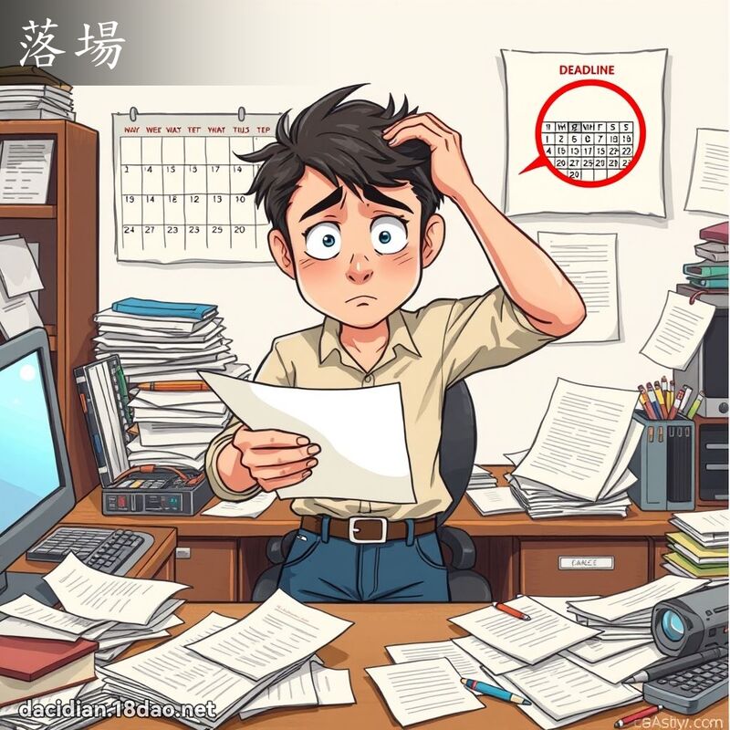 落場 - 國語大辭典配圖