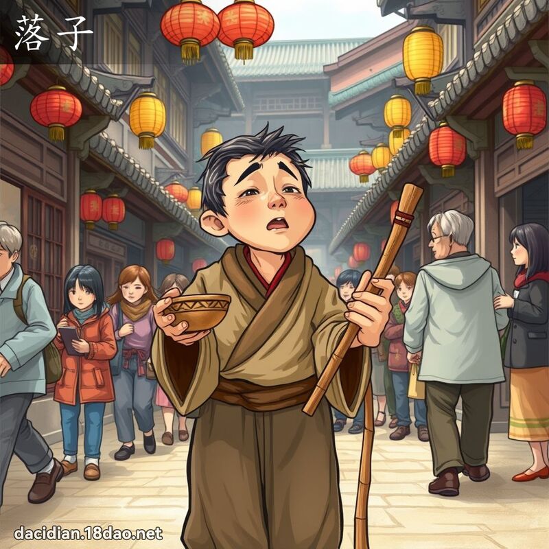 落子 - 国语大辞典配图