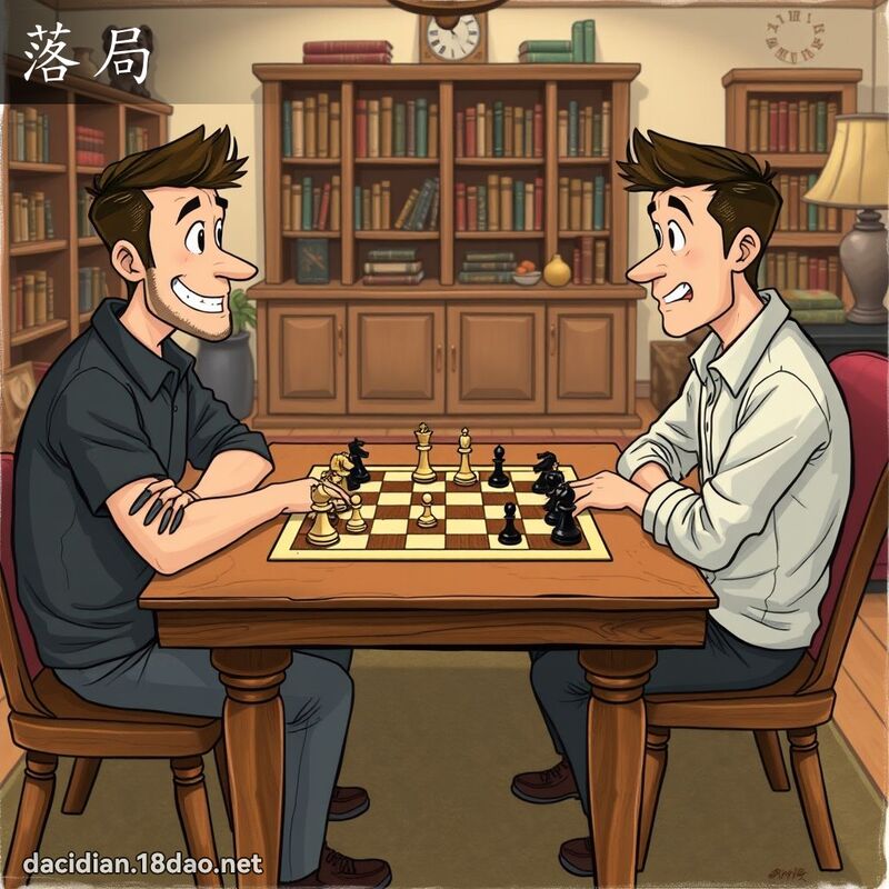 落局 - 國語大辭典配圖