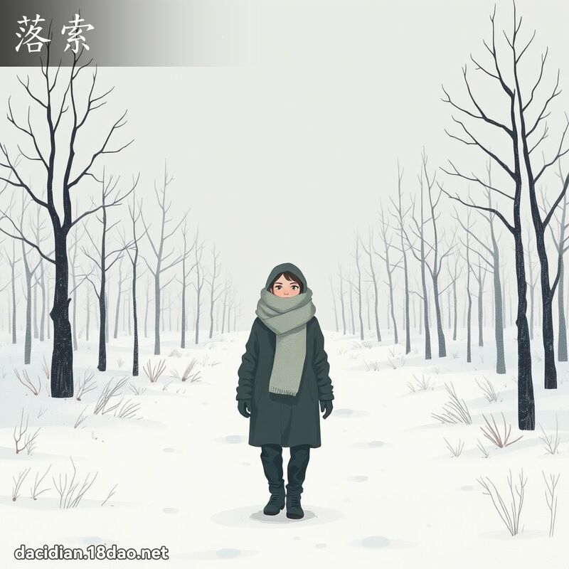 落索 - 国语大辞典配图