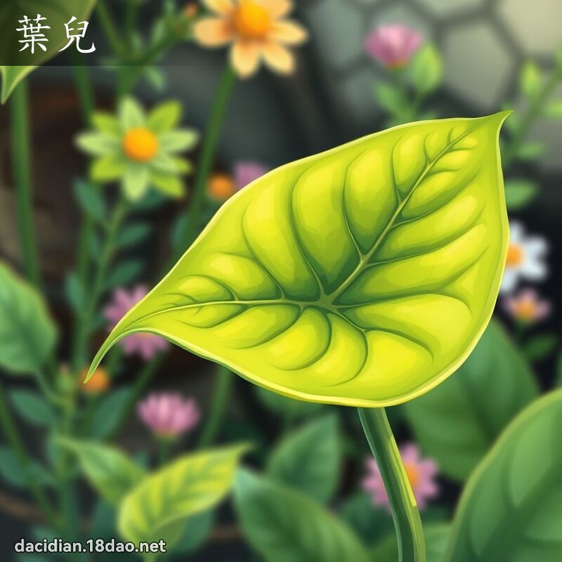 词语: 叶儿 (多意词)