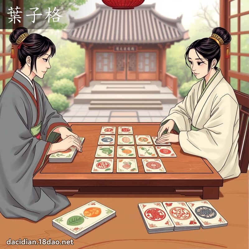 葉子格 - 國語大辭典配圖
