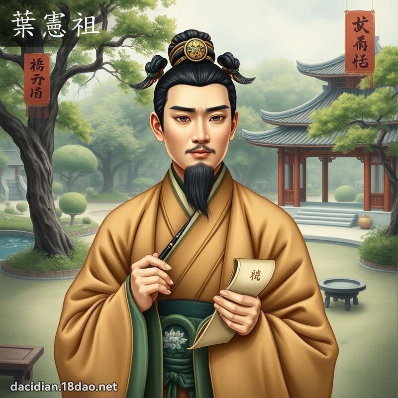 葉憲祖 - 國語大辭典配圖