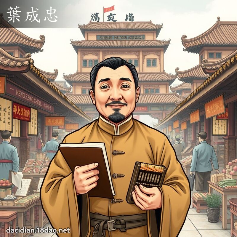 叶成忠 - 国语大辞典配图