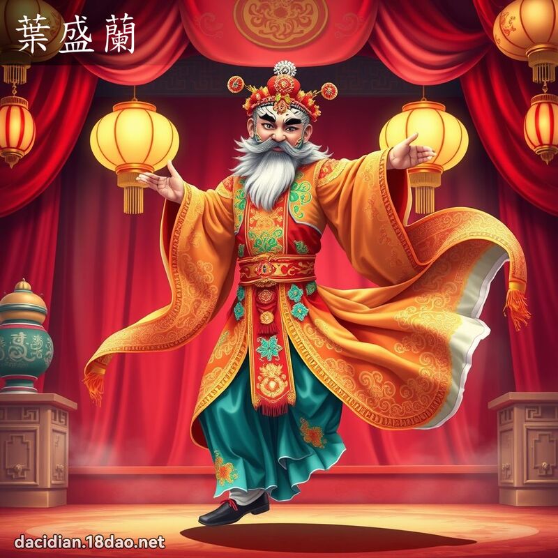 葉盛蘭 - 國語大辭典配圖