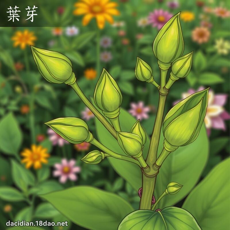葉芽 - 國語大辭典配圖
