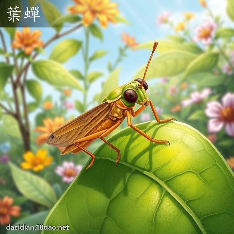 葉蟬 - 國語大辭典配圖