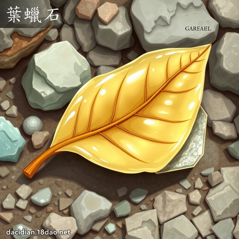 葉蠟石 - 國語大辭典配圖