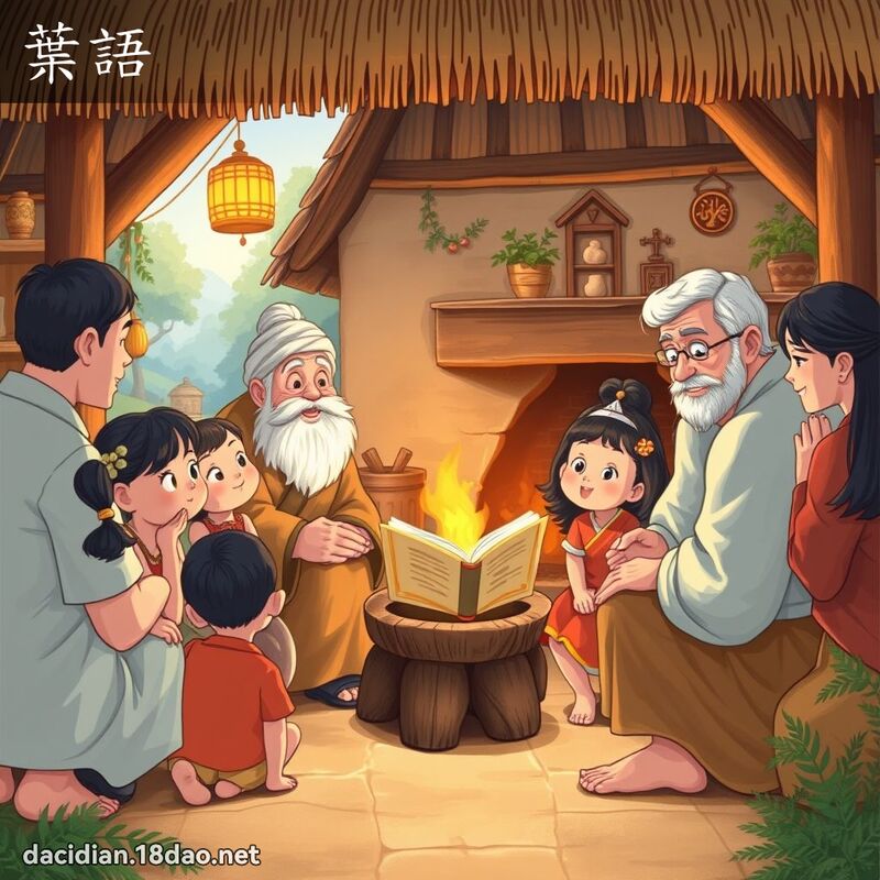 叶语 - 国语大辞典配图