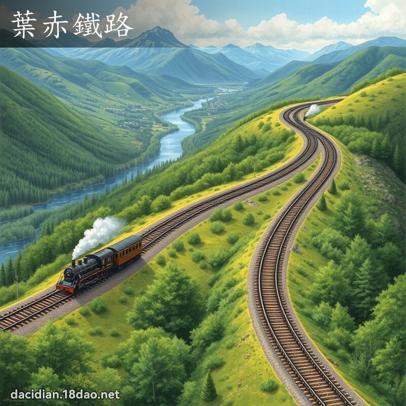 叶赤铁路 - 国语大辞典配图