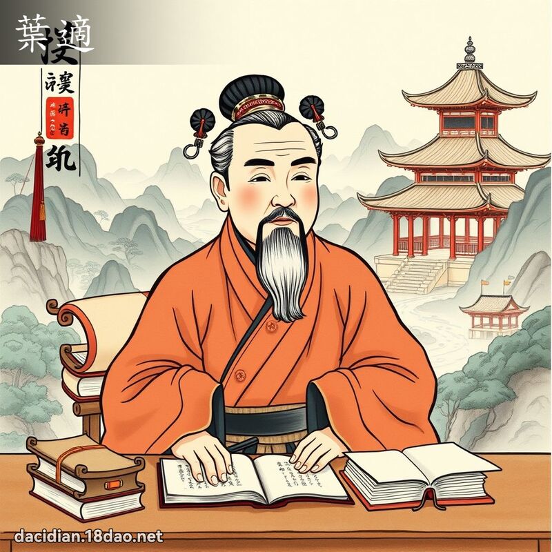 葉適 - 國語大辭典配圖