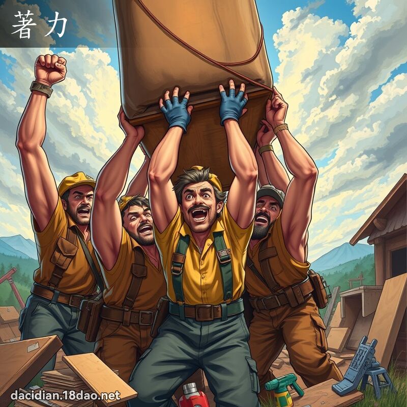 著力 - 國語大辭典配圖