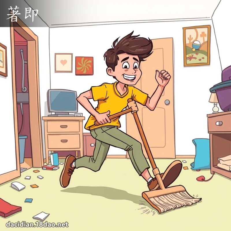 著即 - 國語大辭典配圖